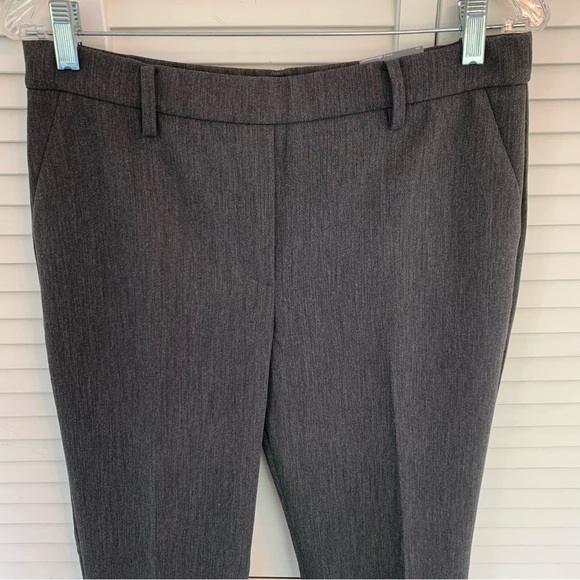 TALBOTS Cambridge Pant Women’s 8P Petite Straight Leg Stretch Grey Pull On NWT - Picture 3 of 11